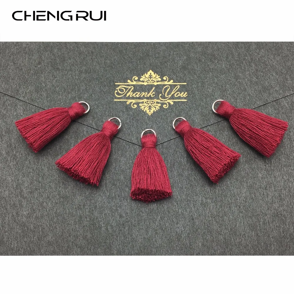 

CHENGRUI L103,3cm,tassel,cotton tassels,mini tassel,jewelry accessories,diy accessories,earrings materials,10pcs/bag