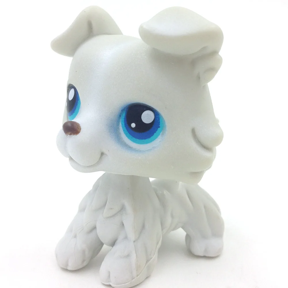 PS игрушки 363 серый синий собака колли подарок фигурки|Игровые фигурки и
