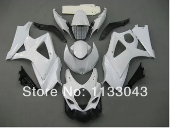 

7gifts Fairing For SUZUKI GSX-R1000 K7 07 08 All White GSX R1000 GSXR 1000 NEW K7 07-08 GSXR1000 2007 2008 Body