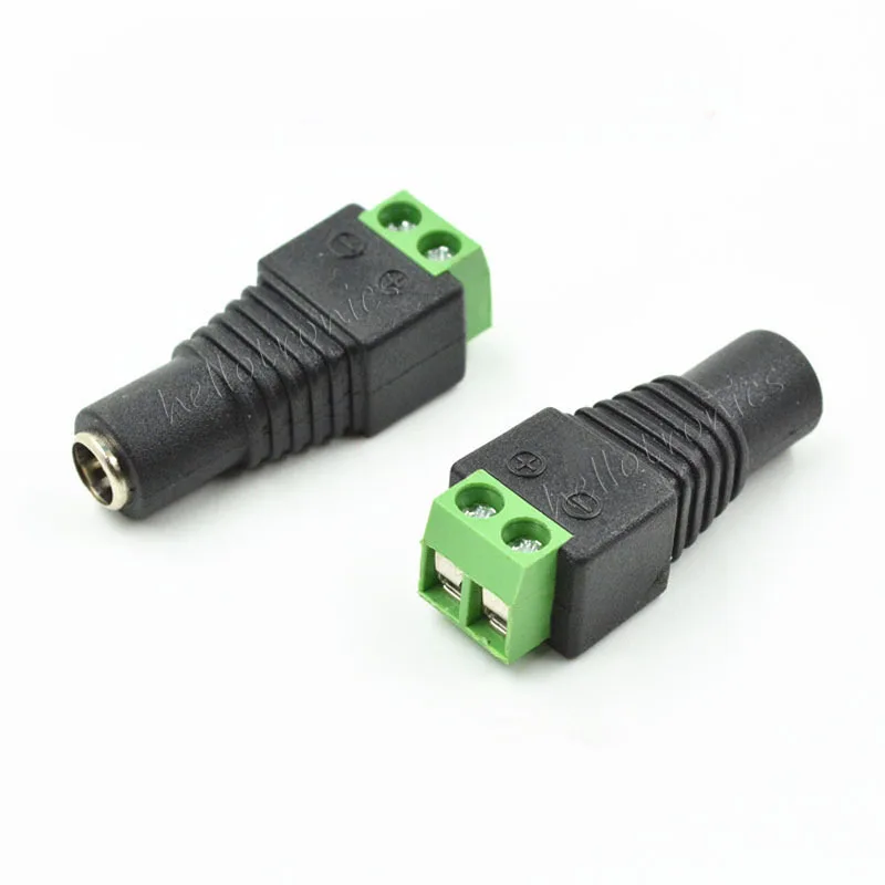 dc power block 500 DC Power Wholesale Female 2.1mm Adapter pcs/lot Jack