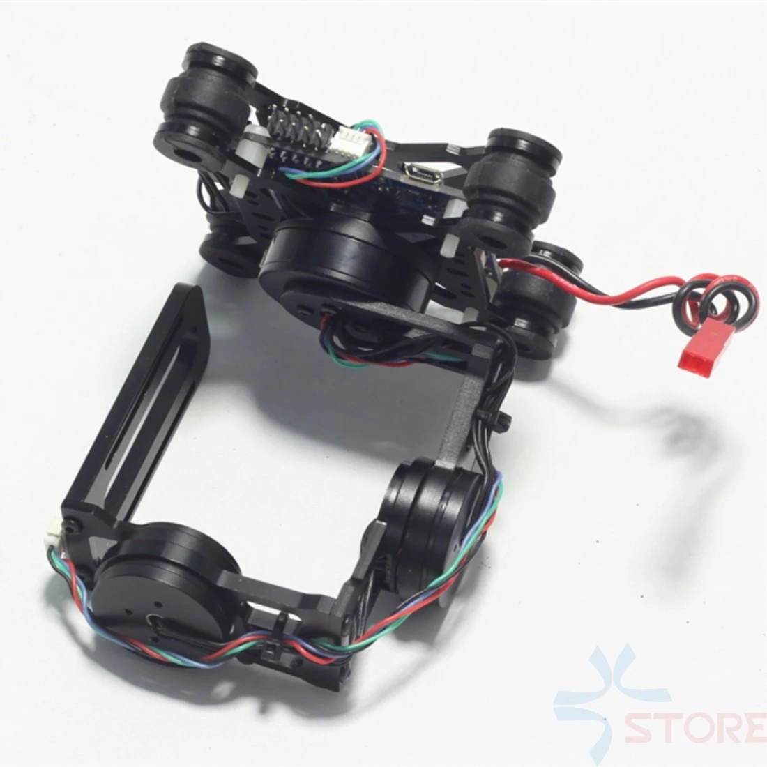3 осевой бесщеточный карданный каркас с мотором и контроллером Storm32 для Gopro 4 Xiaomi