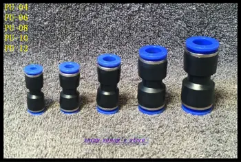 

30Pcs/Lot PU08 8mm Push In Pipe Air Pneumatic One Touch Fittings Quick Connectors Brand New