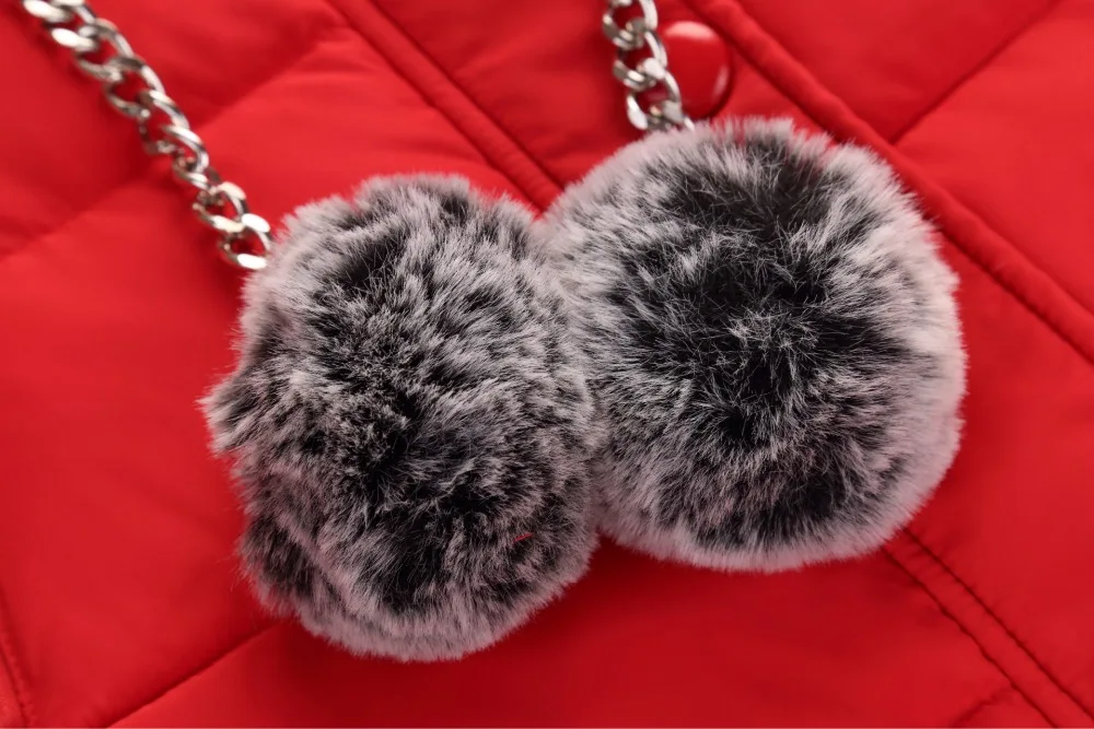 Teenagers Coat Jacket Warm Girls Outerwear Parka Jacket With Real Raccoon Fur Winter Thick Coat Girls 2017 New Winter Collection (15)