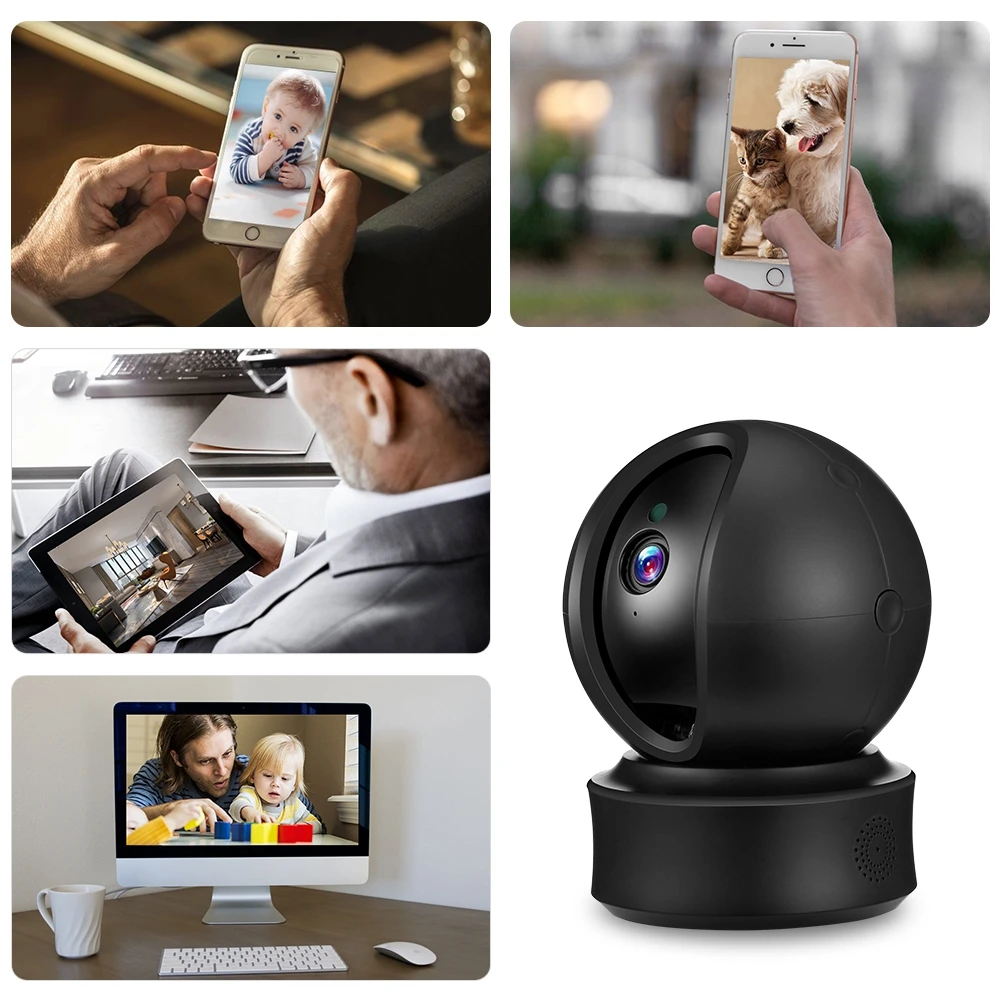 1080 P WiFi ip камера двухсторонняя аудио видеонаблюдения приложение управление