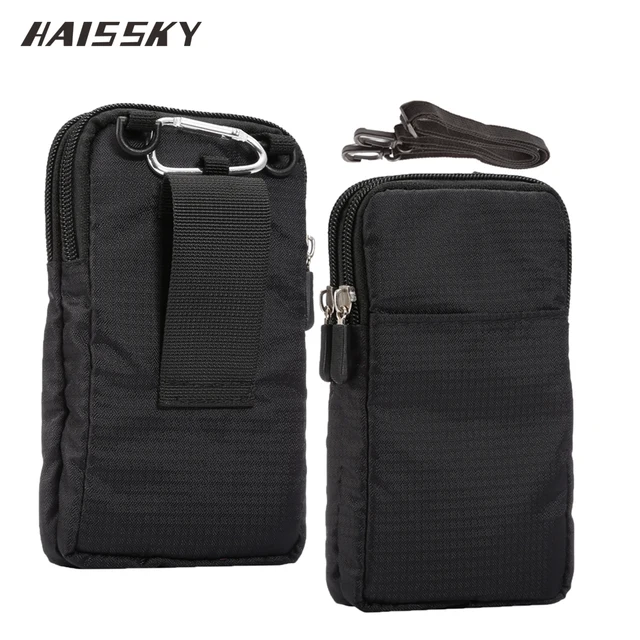 US $4.69 HAISSKY New Sports Wallet Mobile Phone Bag For Multi Phone Model Hook Loop Belt Pouch Holster Bag P