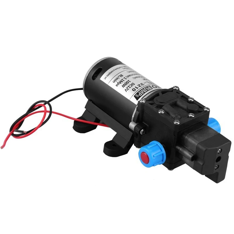 12V 100 Вт высокой мощности Давление крыльчатки водяного насоса 160Psi 8Lpm караван