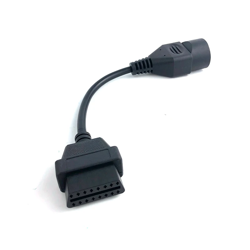 Для MAZDA 17 Pin 17Pin штекер для OBD OBD2 OBDII DLC 16 Pin 16Pin Женский адаптер автомобильного диагностического инструмента конвертер Кабель