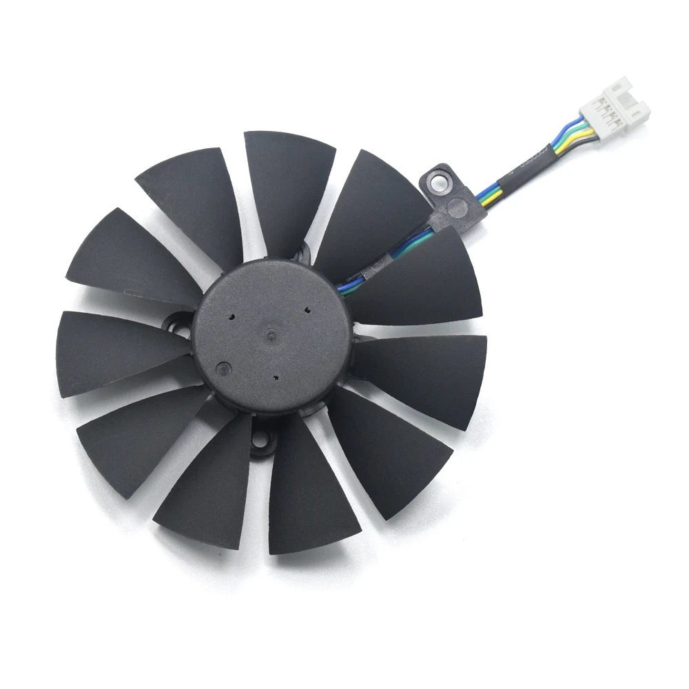Охлаждающий вентилятор T129215SU для ASUS Strix RX480 RX 580 GTX 980Ti R9 390 390X 1060 1070 1080 1070Ti 1080Ti