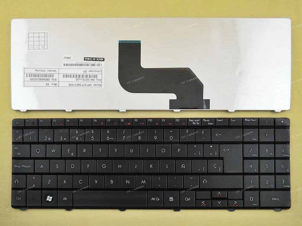 Новая SP испанская клавиатура Teclado Для Packard Bell EasyNote LJ61 LJ63 LJ65 LJ67 TJ61 TJ62 TJ64 TJ65 TJ66 TJ67