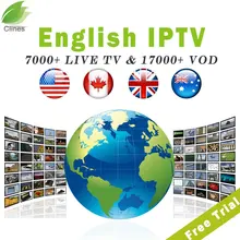 iptv subscription usa canada uk australia arabic albania 7000+live channels 17000+VOD IPTV for android tv box 4k ultra smart tv