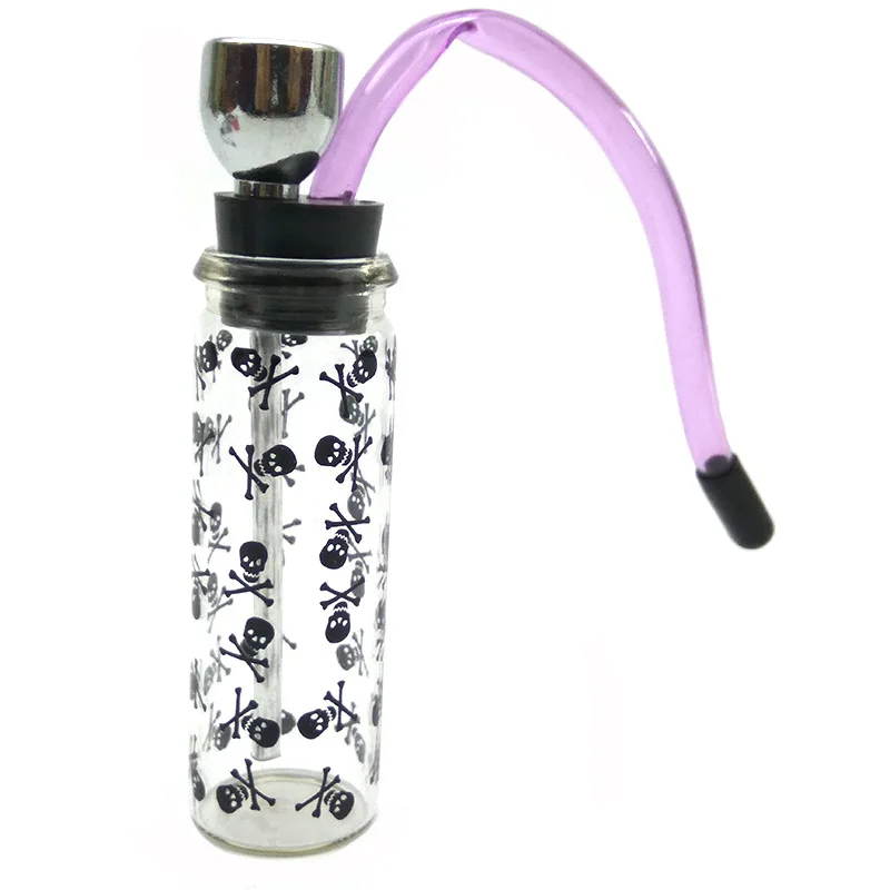 

1Pc Reggae Jamaica Style Glass Smoking Hookah Water Pipe Water Tobacco Filter Pipe Shisha Pipas Portable Popular Pipa
