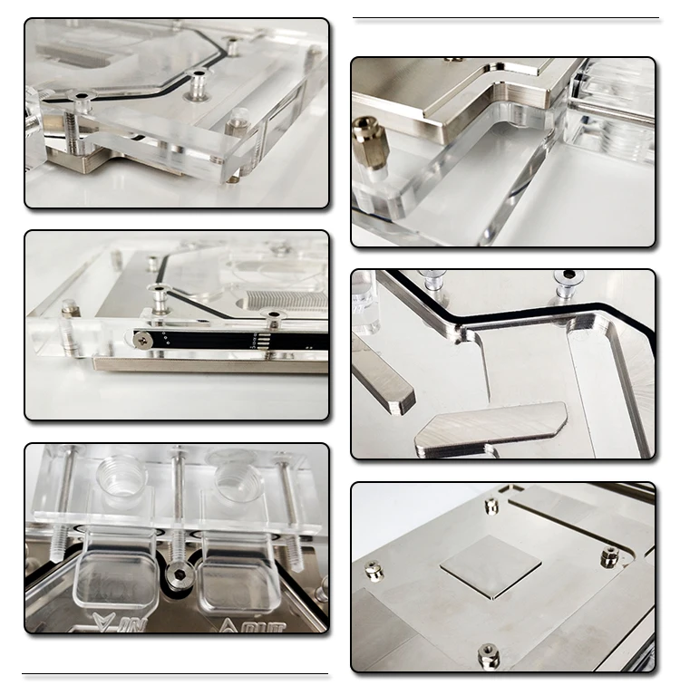  BYKSKI Water Block use for NVIDIA Reference Edition GTX1060 / EVGA 1060 GAMING 6G-(06G-P4-6161) / F