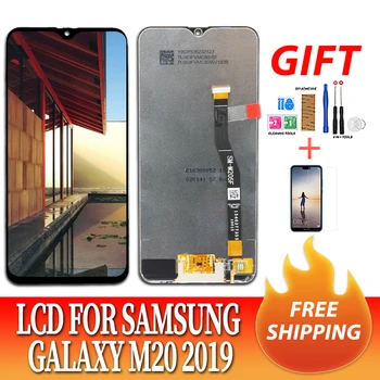 

6.3'' Display For SAMSUNG Galaxy M205 M20 M205F 2019 LCD Display +Touchscreen Glass Digiziter Assembly With Kits
