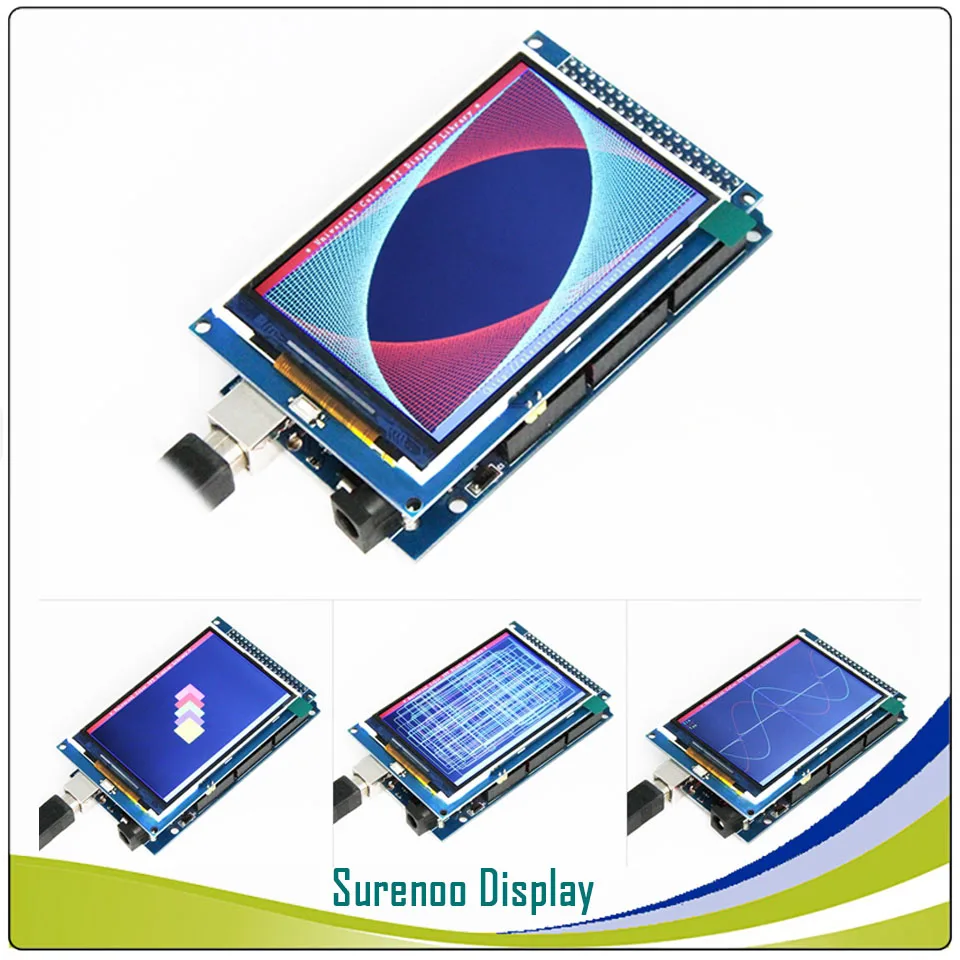 

3.2" / 3.5" inch 480*320 TFT LCD Module Screen Display ILI9481 / ILI9486 Controller for Arduino 16 Bit Mega2560 STM32 C51