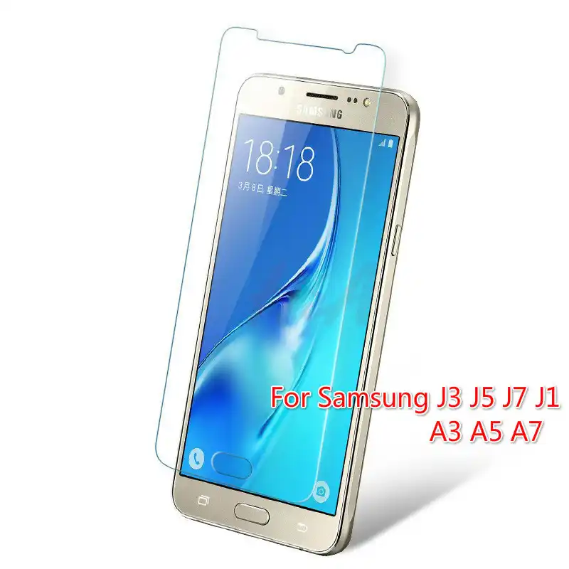 Закаленное защитное стекло 2.5D для экрана Samsung Galaxy J3 J5 J7 2017 A3 A5 A7 2016|Защитные стёкла