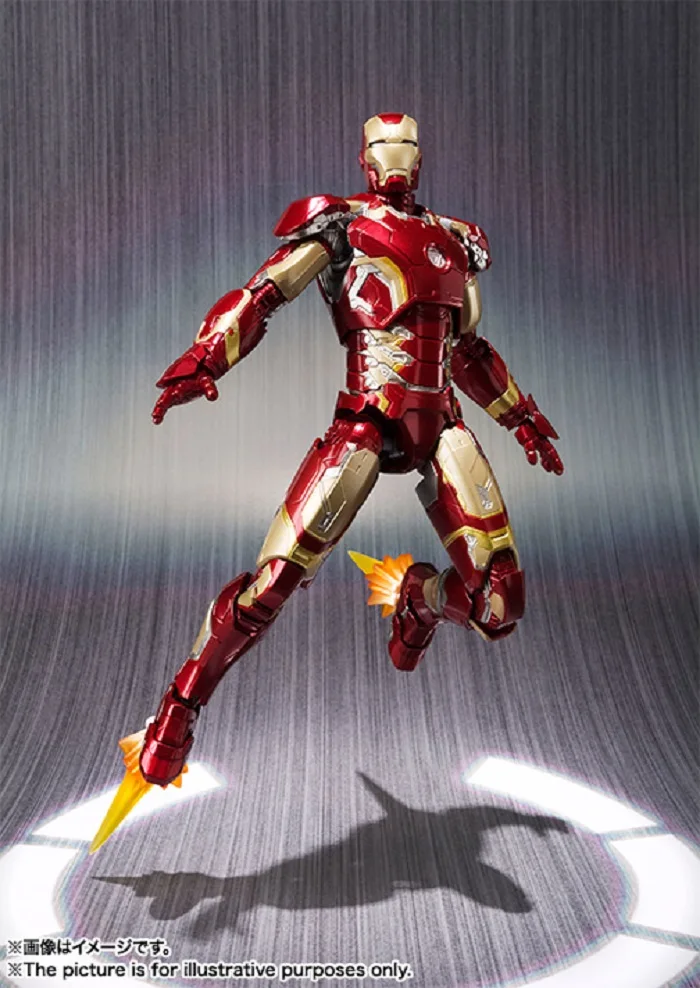 Marvel Железный человек MK43 15 см супергерой Мстители BJD фигурка модель