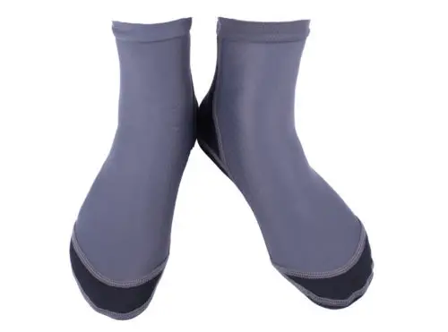 1,5 мм лайкра ткань неопрена носки для подводного плавания Дайвинг Серфинг мокрые носки Ботинки дайвинг носки - Цвет: Темно-серый