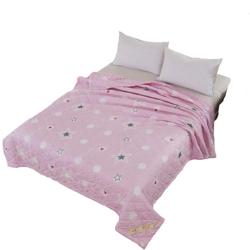 

Summer Quilt for Queen King Size Bedspread Blanket Thin Duvet Comforter Bed Cover Quilting Home Textiles colcha edredones