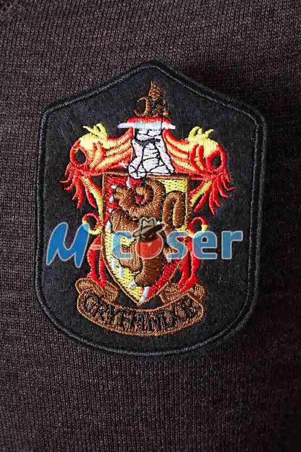 Hermione Granger Gryffindor Uniform Costume for Girls - Child Kids Customizable Cosplay Outfit with Magic Wand image 6