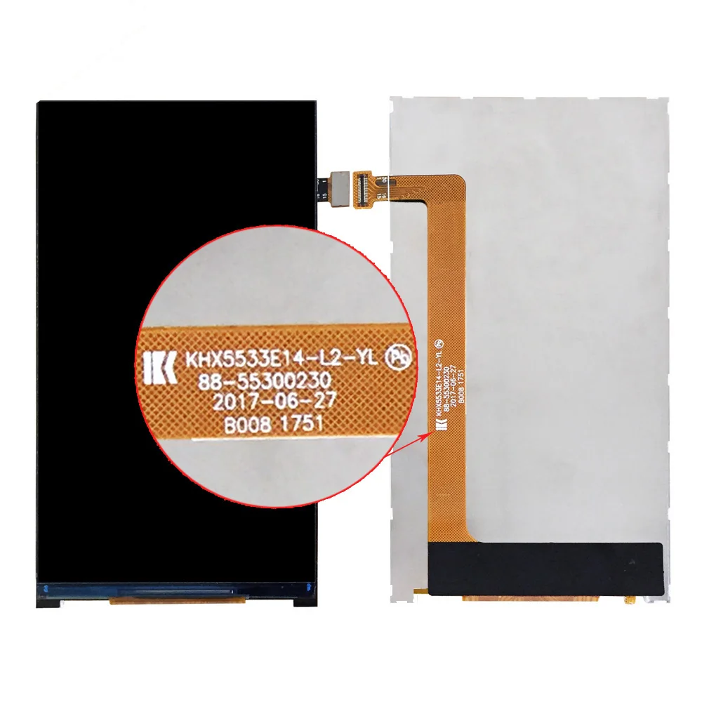 

Sinpie 100% Tested Working LCDs For HOMTOM HT7 FPC-501513-A KHX5533E14-L2-YL+Track Number Display Screen (without touch screen)