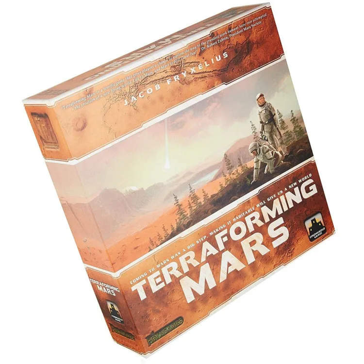 Terraforming Mars настольная игра лучший подарок семейные вечерние прикольные гаджеты новинка игрушки Питьевая игра Карта