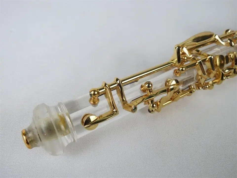 Профессиональный концерт C key Crystal tube body полуавтоматический гобой золотое