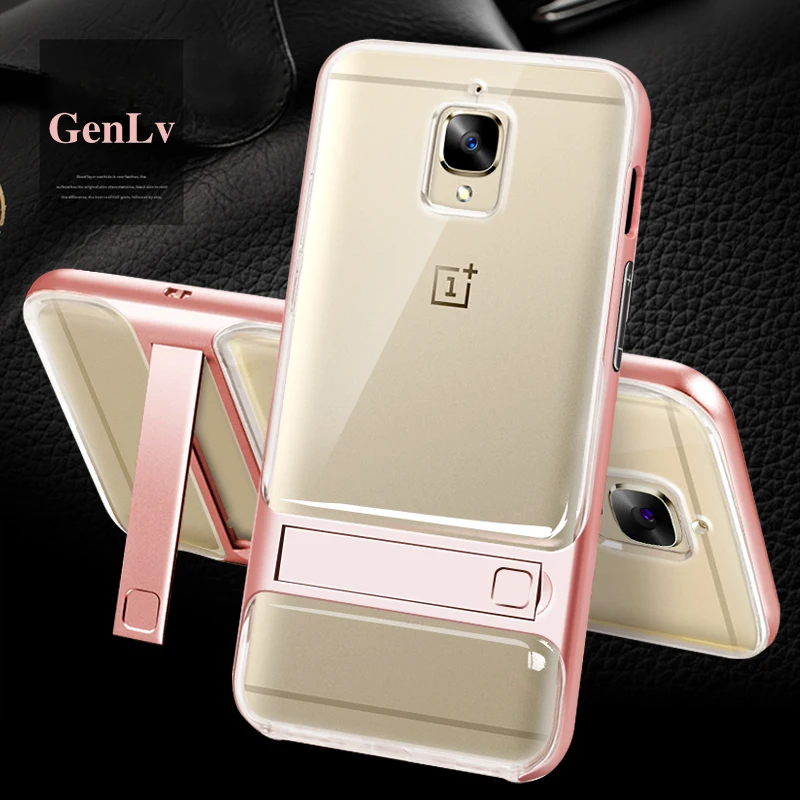 

Coque Oneplus 3t Case Armor Silicon One Plus3 Cover Oneplus 3 Case Bracket Dual Hybrid TPU+PC Back Cases For One Plus 3T A3000