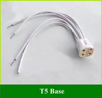 

Led T5 T6 Lamp Socket / four pin lamp plug with cable for ring-shaped Lamp Base X20