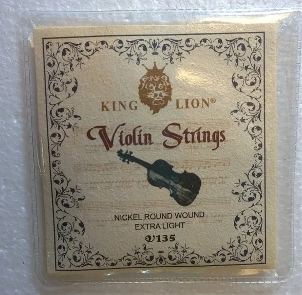 

KING LION Violin strings v135 string set string, diameter inchs :010-035
