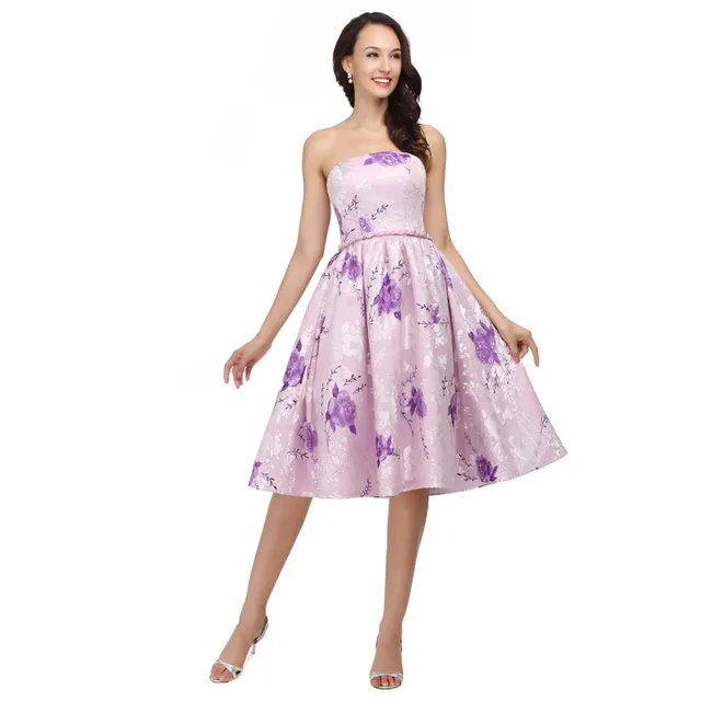 Simple Silk Prom Dresses