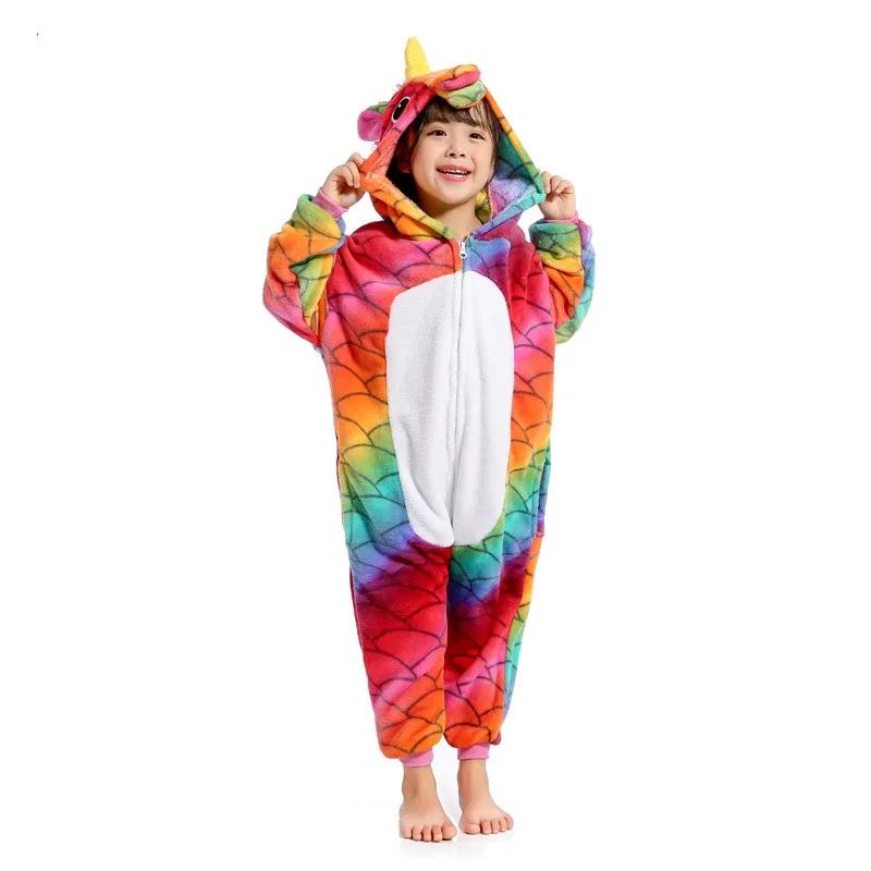 

Kids Costume Girl Sleepwear Panda Onesie Blanket Pajamas Kigurumi Pajamas for Children Girls Unicorn Anime Baby Licorne Sleeper