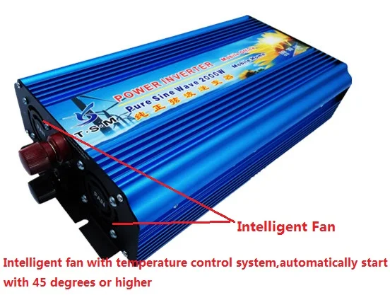 

digital display Pure Sine Wave Power Inverter 2000W DC24V to AC120V 60HZ peak power 4000W power inverter