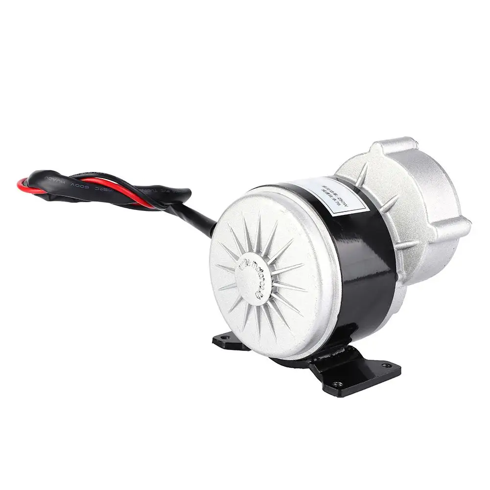 Мини-мотор-редуктор, и он имеет высокую эффективность 24V 250W галогенные лампы в металлической Шестерни планетарный редуктор двигателя стабильный Бег велосипед Изменение Запчасти