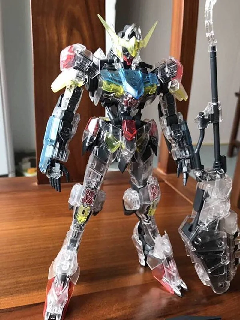 MJH m.j.h. Модель 1/100 MG HIRM ASW-G-08 Barbatos шестая форма Гундам прозрачная версия железокровных сирот DM021