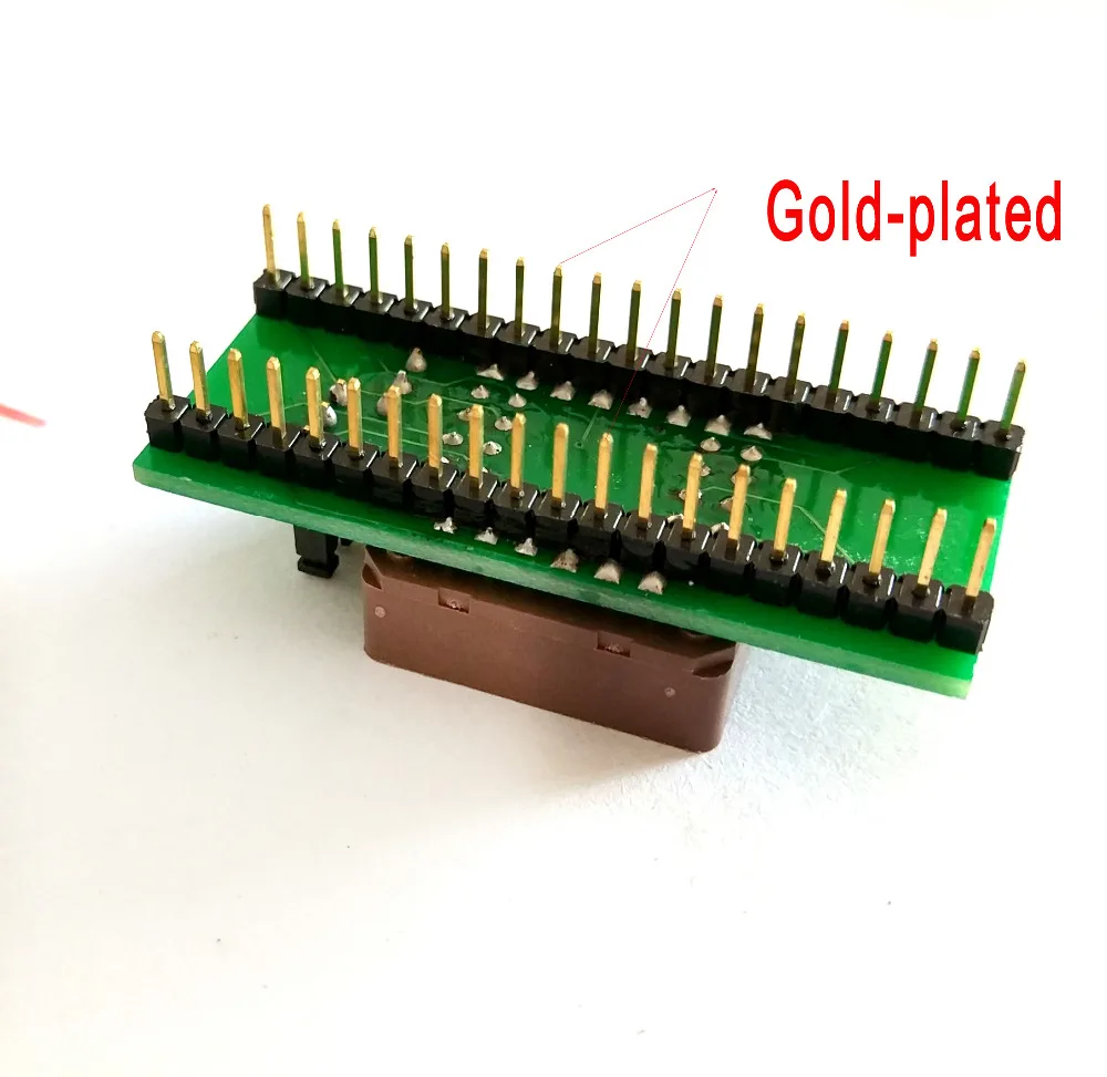 Разъем адаптера PLCC44 К DIP40 поддержка MCU flash и AT27C1024/PLCC44 TL866ii plus top3100 top3000 ic|tl866a