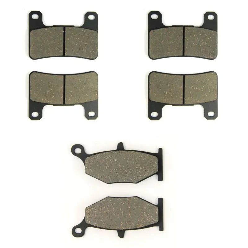 

SOMMET Motorcycle Front + Rear Brake Pads Disks for Suzuki GSXR 600 GSXR 750 (06-10) K6/K7/K8/K9/L0 GSXR600 GSXR750