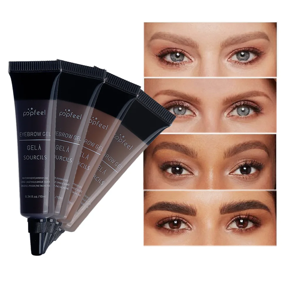 

Long-lasting Eyebrow Cream Natural Liuqid Eyebrow Gel Tattoo Makeup Eye Brow Tint Brows Pigment Black Eyebrow Enhancer TSLM2