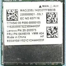 Wi-Fi кард-BCM43162ZP T77H542 04X6019 Bluetooth 4,0 802.11AC 2,4G/5G NGFF Беспроводной карты для Thinkpad E550 E555 E455 E450C