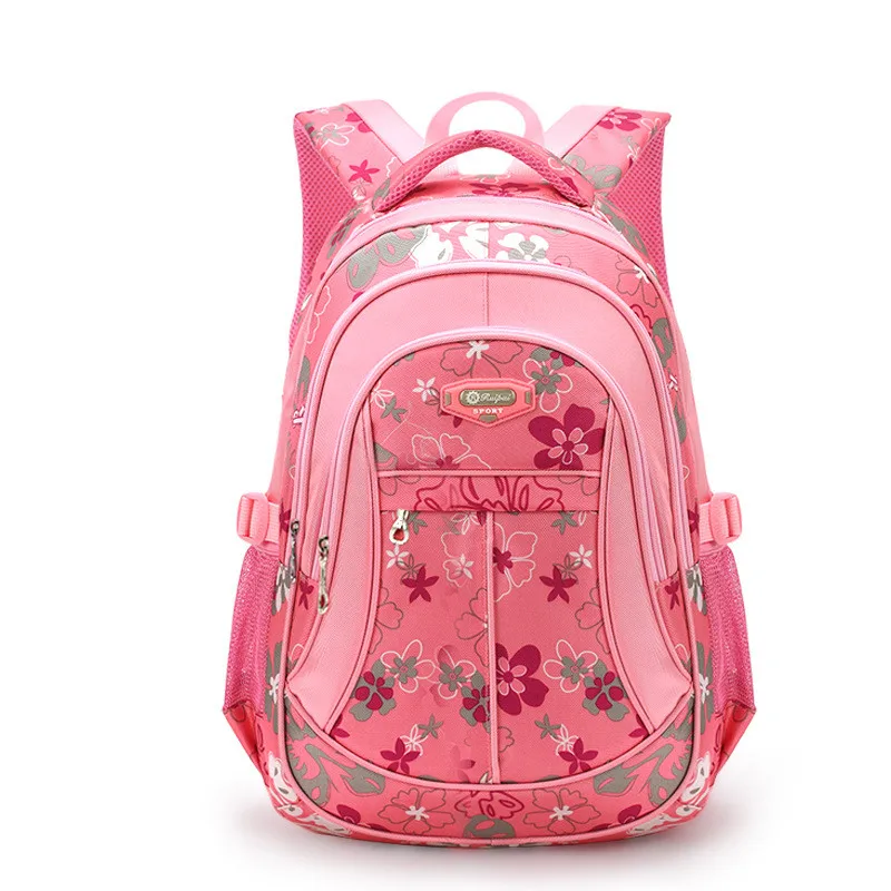 

New Floral Printing Children School Bags Backpack For Teenage Girls Boys Teenagers Trendy Kids Book Bag Student Satchel Mochilas