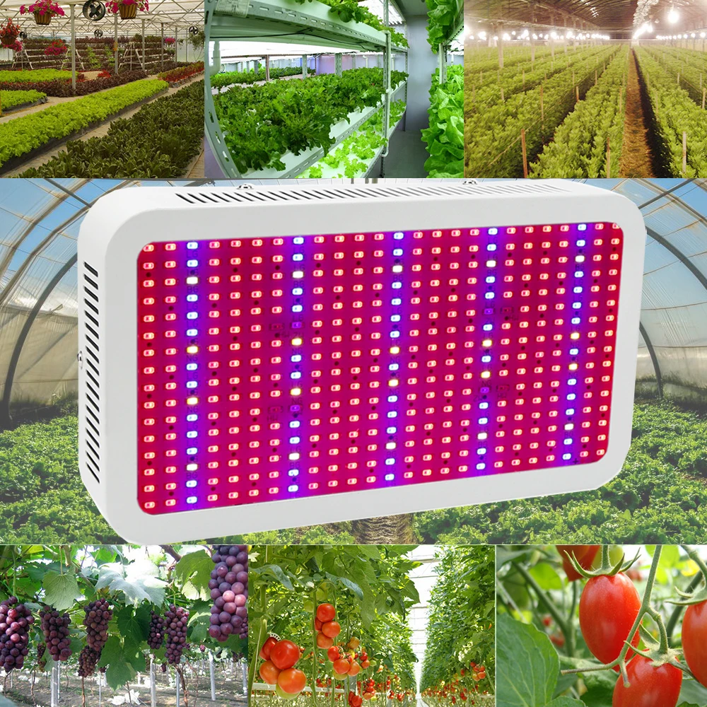 Full Spectrum Led Grow Light 400W Led Growing Lamp Red+Blue+IR+UV