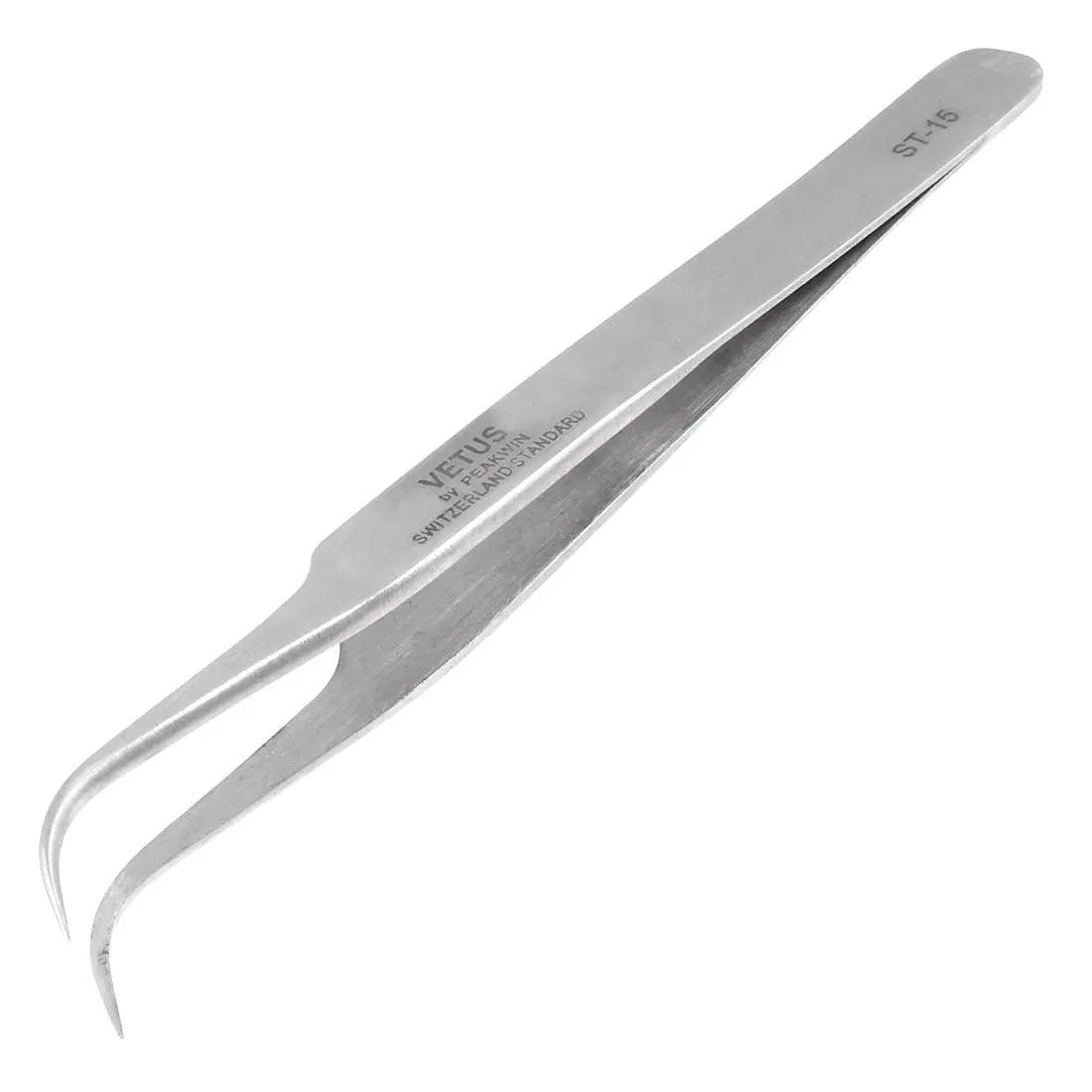 

VETUS Anti-static Curved Tip Tweezers Forceps Pliers Repair Hand Tool Set Drop Shipping