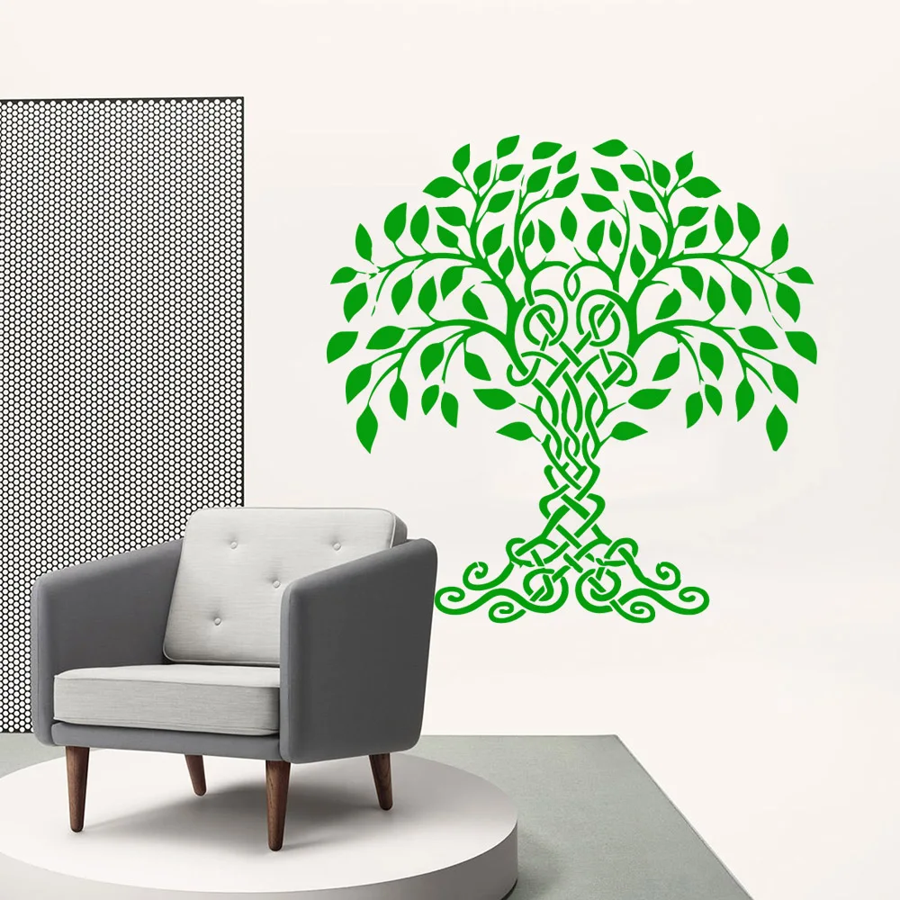 

Luxuriant Tree Wall Art Sticker Modern Wall Decals Quotes Vinyls Stickers For Kids Room Living Room Home Decor Removable Mural