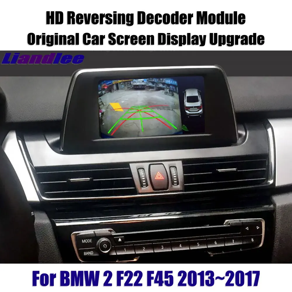 

AUTO CAM For BMW 2 F22 F45 2013 2014 2015 2016 2017 HD Decoder Box Player Rear Parking Camera Image Car Screen Upgrade Display