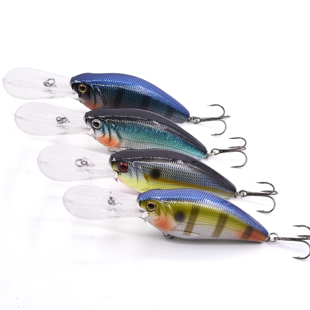 Makebass 2.95in0.79oz рыболовные приманки для моря Дайвинг Crankbait искусственная Pesca плавающая твердая приманка Воблер для мелкой рыбы приманка рыболовные снасти