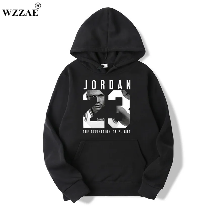 WZZAE брендовая Новая мода JORDA 23 Мужская спортивная одежда с принтом Мужские толстовки пуловер хип-хоп мужской спортивный костюм толстовки Одежда