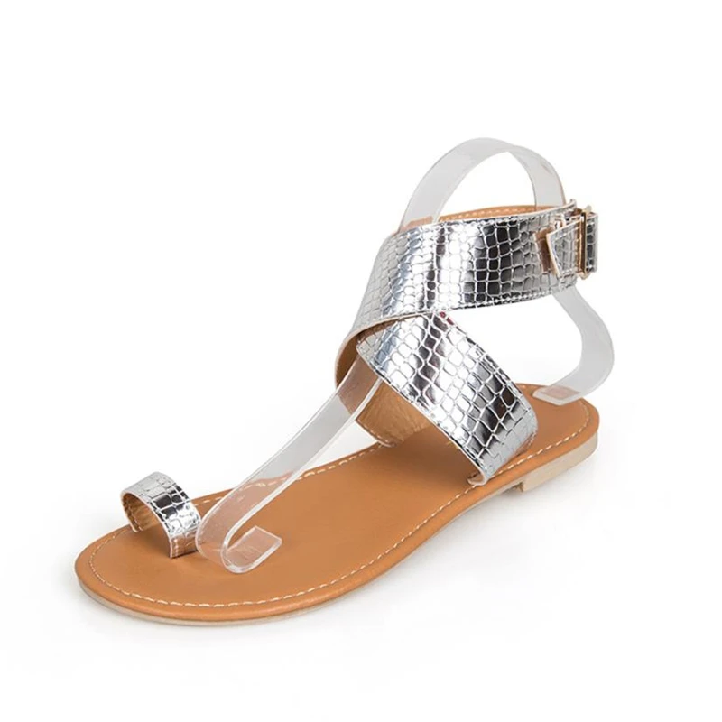 

slippers Women Cross Belt Rome Strappy Gladiator Low Flat Flip Flops Beach Sandals Shoes sandals femme 2018 nouveau A0516#30