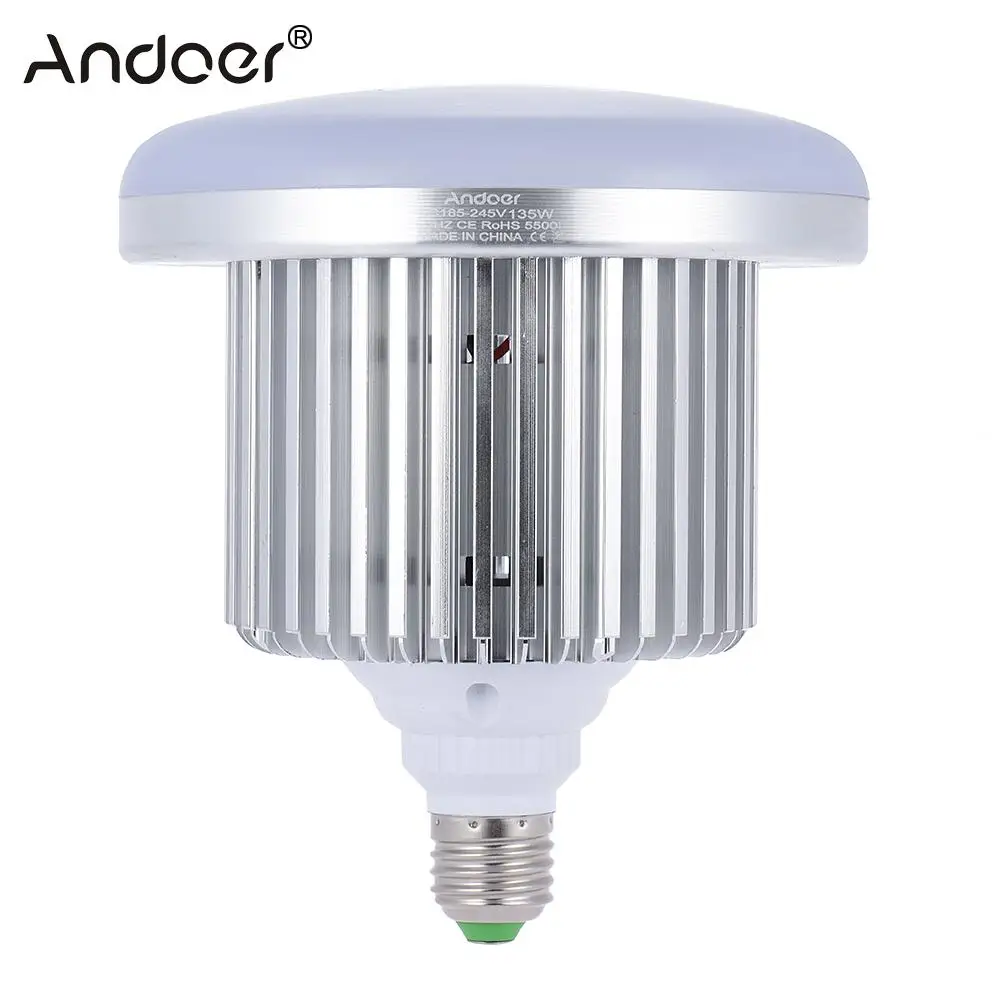 Prix pour Andoer Photo Studio Lumière Photographie 135 W LED Ampoule De la Lampe 132 Perles 5500 K E27 Éclairage Photographique Prix pour Andoer Photo Studio Lumière Photographie 135 W LED Ampoule De la Lampe 132 Perles 5500 K E27 Éclairage Photographique