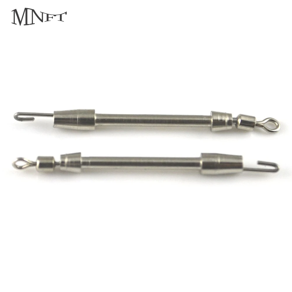 

MNFT 8 PiecesSpeed Snap Lead Piece Seat Swivels Fishing Tackle Fishing Connector Rolling Swivel Fishing Swivel Small Accessories