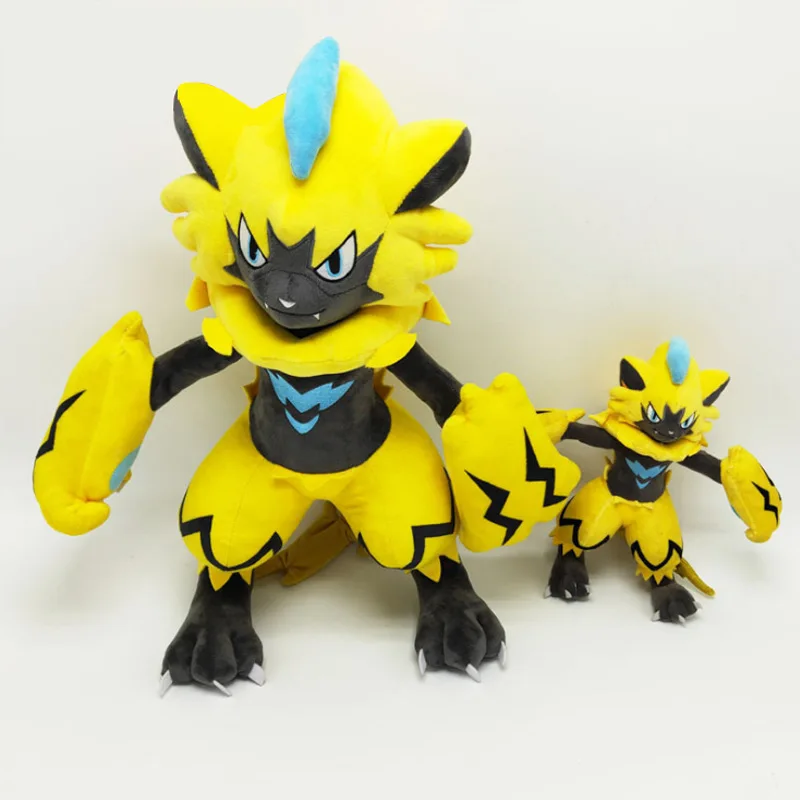 

60cm 1.2kg Hot Toys Big Size Zeraora Plush Stuffed Toy For Children Baby Toys Kids Doll