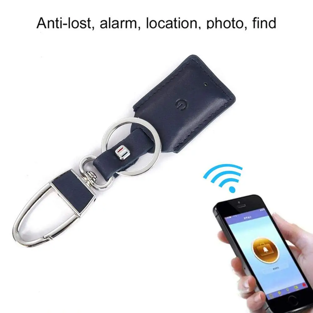 Genuine Leather Bluetooth Smart Wallet Anti Lost Finder GPS Locator-Tracker Lost